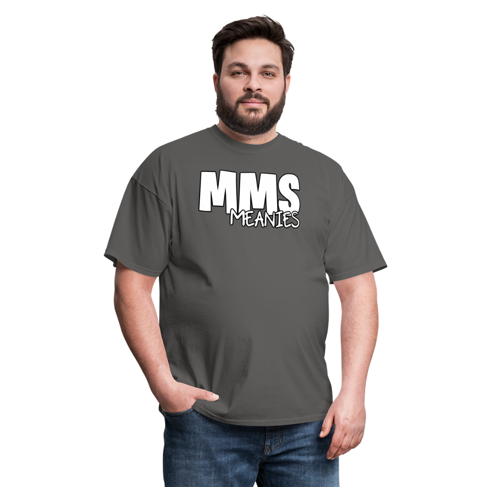 MMS Meanies - Adult T-shirt - charcoal