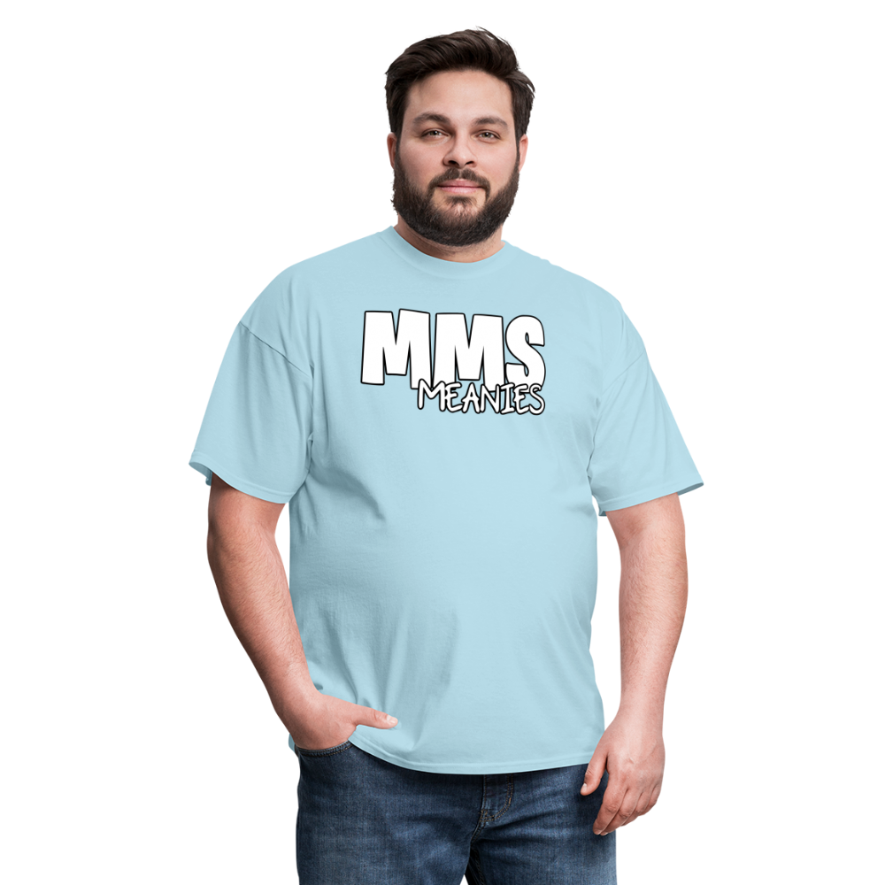 MMS Meanies - Adult T-shirt - powder blue