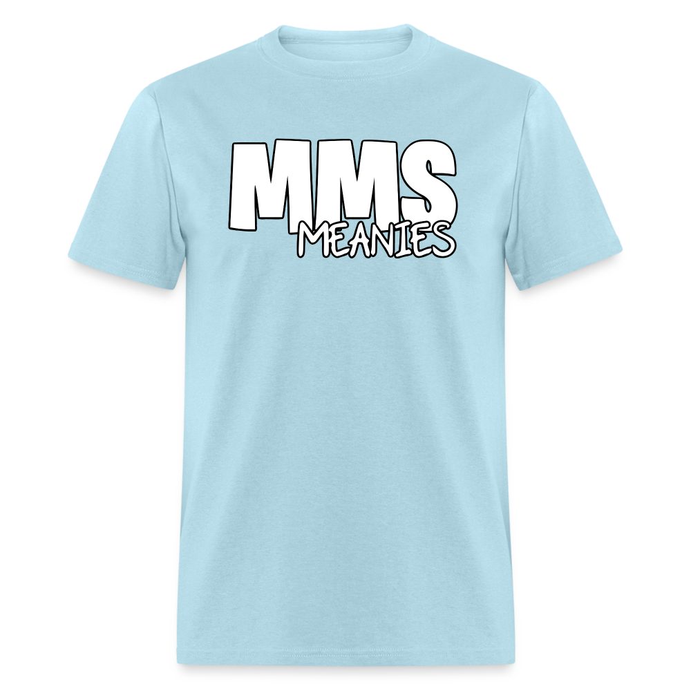 MMS Meanies - Adult T-shirt - powder blue