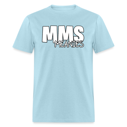 MMS Meanies - Adult T-shirt - powder blue