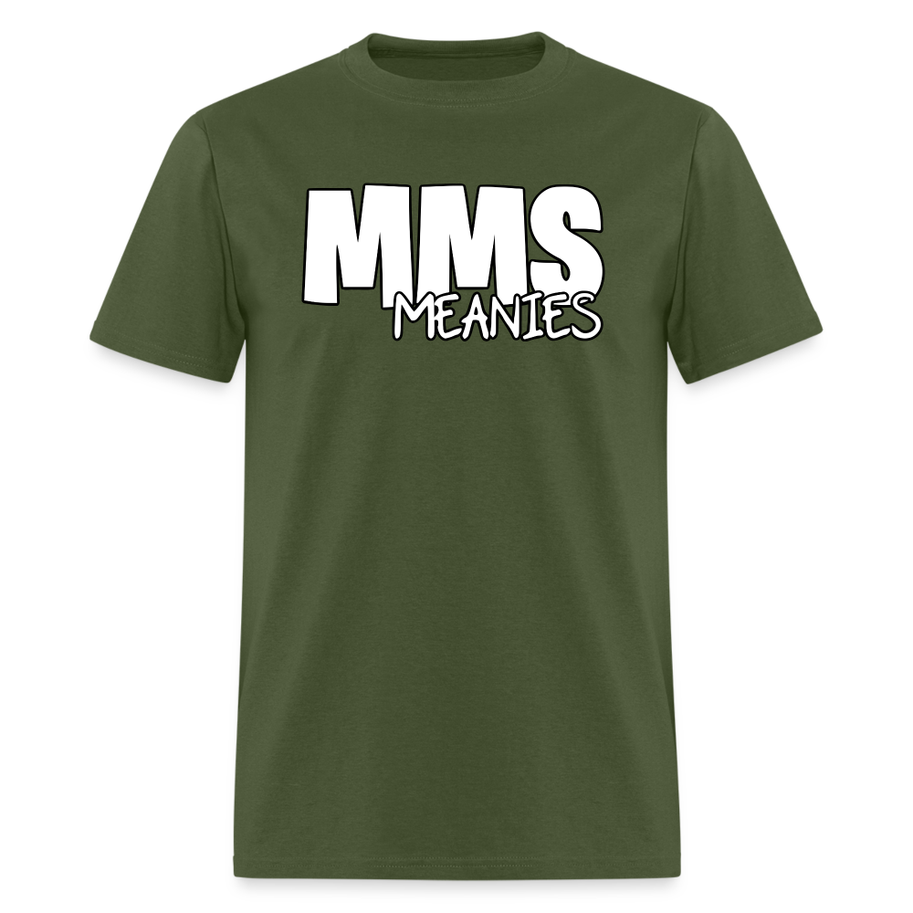 MMS Meanies - Adult T-shirt - military green