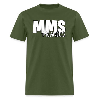 MMS Meanies - Adult T-shirt - military green