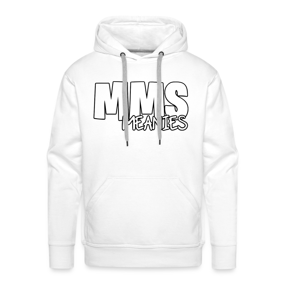 MMS Meanies - Adult Unisex Hoodie - white