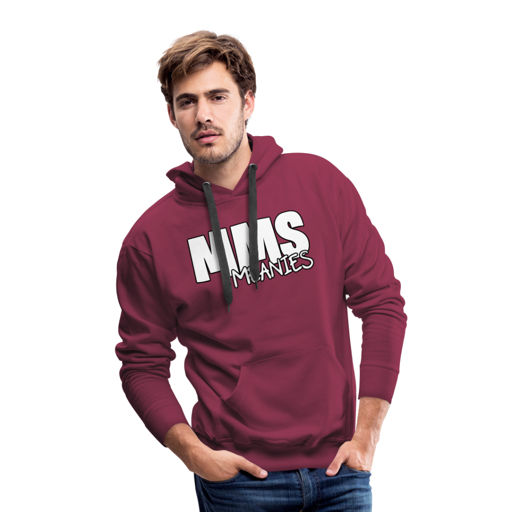 MMS Meanies - Adult Unisex Hoodie - burgundy