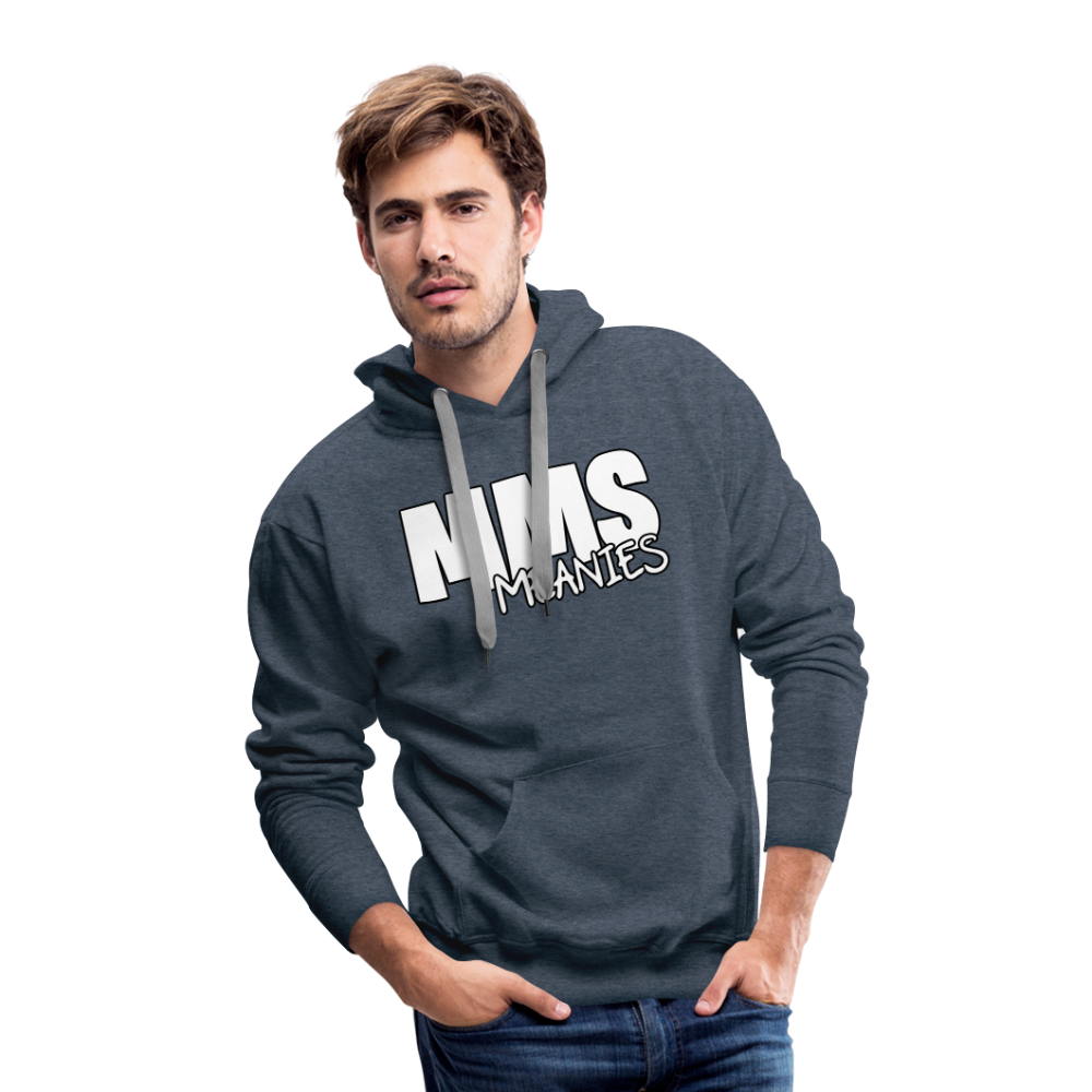 MMS Meanies - Adult Unisex Hoodie - heather denim