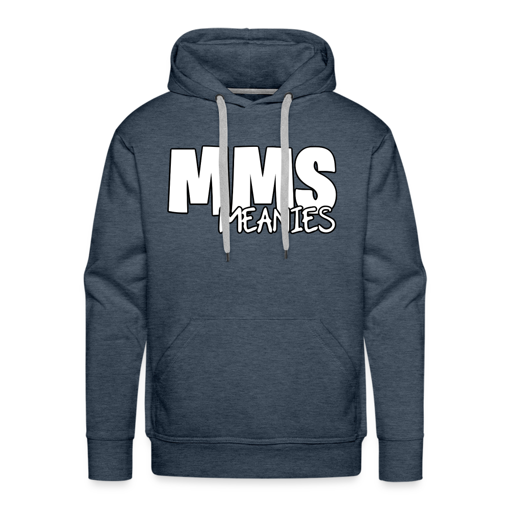 MMS Meanies - Adult Unisex Hoodie - heather denim