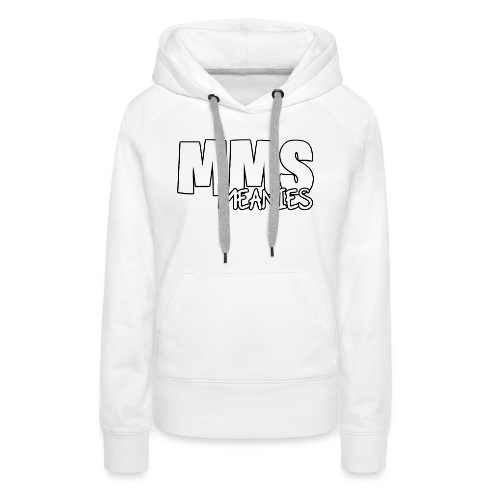 MMS Meanies - Women’s Premium Hoodie - white