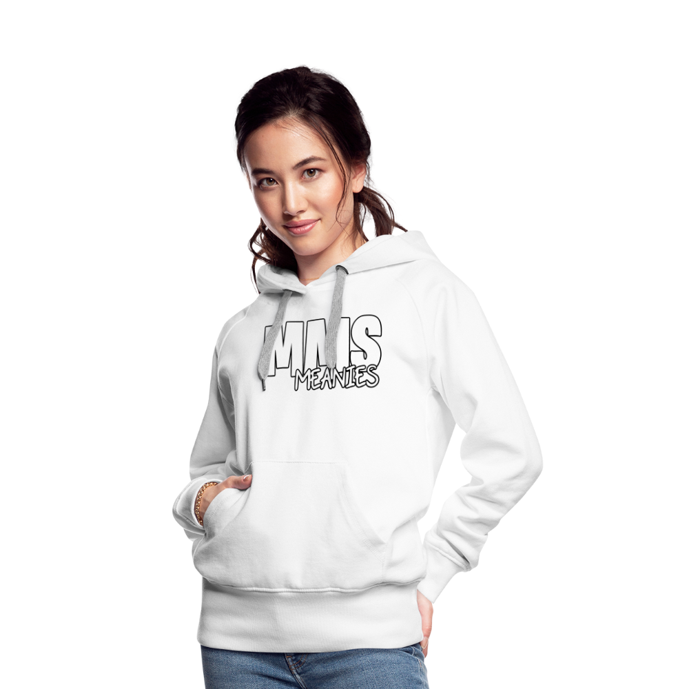 MMS Meanies - Women’s Premium Hoodie - white