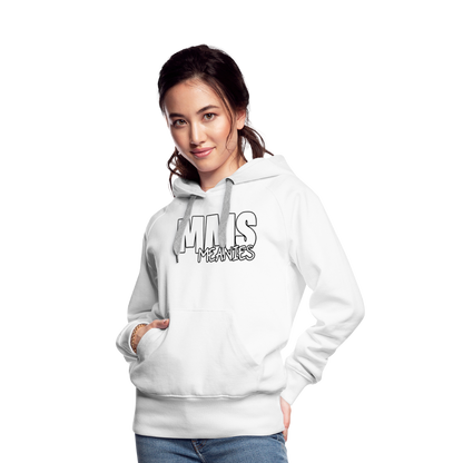 MMS Meanies - Women’s Premium Hoodie - white