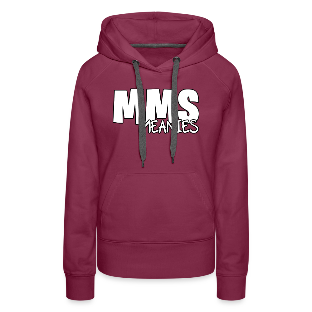 MMS Meanies - Women’s Premium Hoodie - burgundy