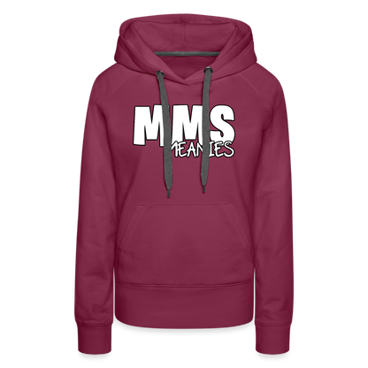 MMS Meanies - Women’s Premium Hoodie - burgundy