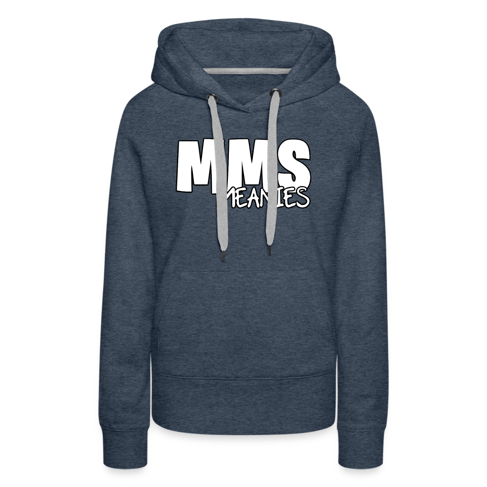 MMS Meanies - Women’s Premium Hoodie - heather denim