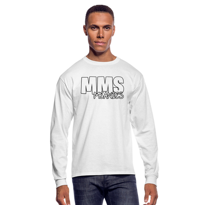 MMS Meanies - LongSleeve Adult Shirt Unisex - white