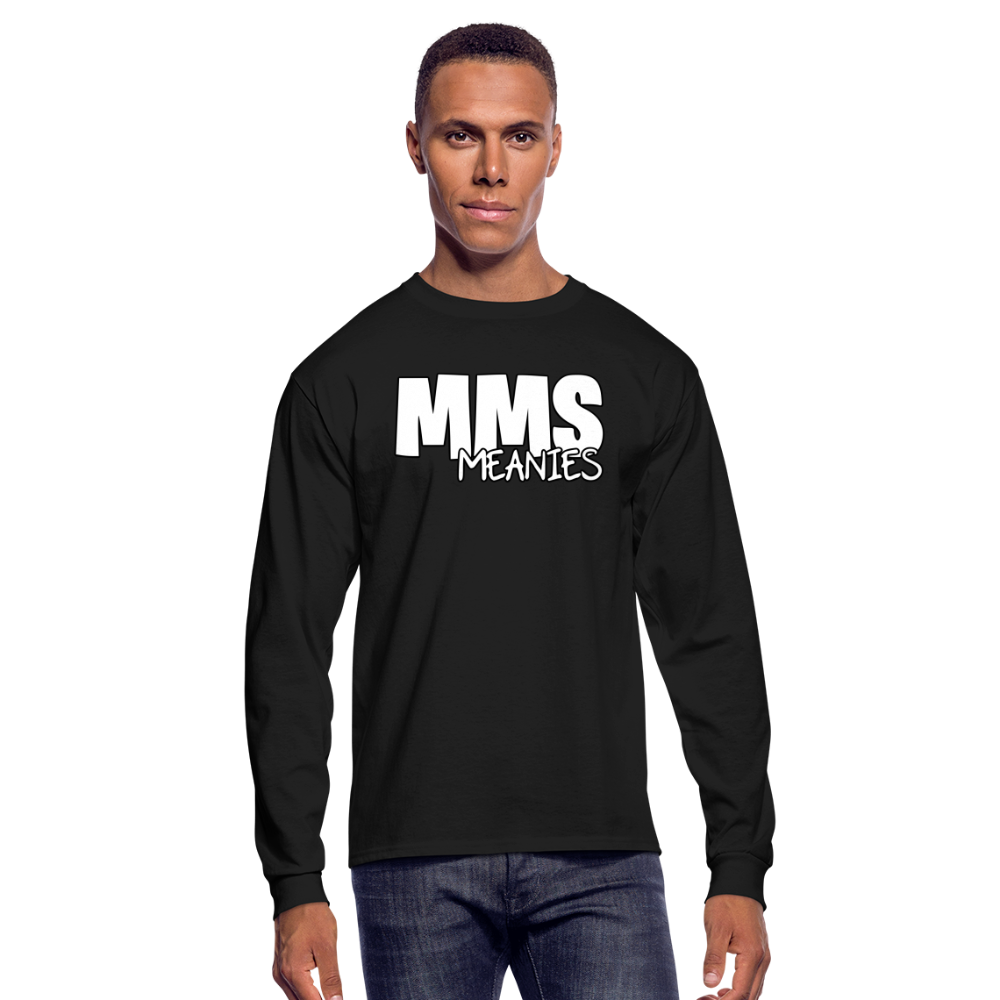 MMS Meanies - LongSleeve Adult Shirt Unisex - black