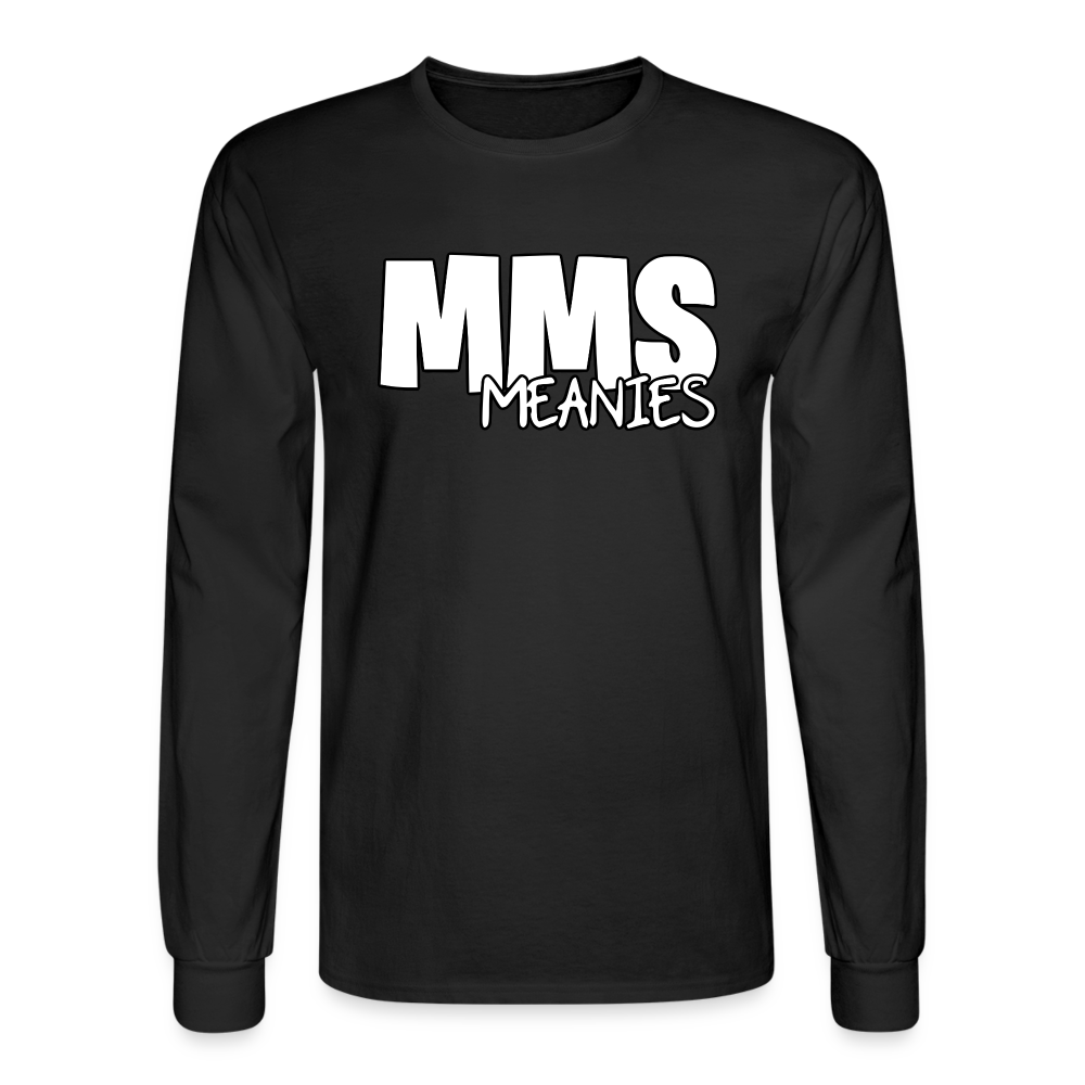 MMS Meanies - LongSleeve Adult Shirt Unisex - black