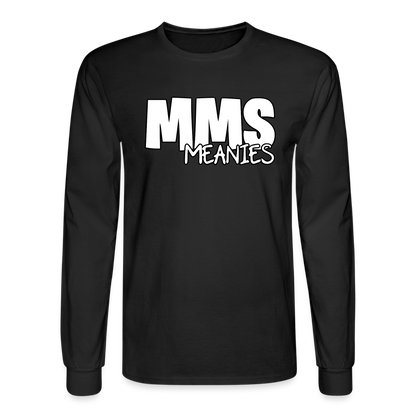 MMS Meanies - LongSleeve Adult Shirt Unisex - black