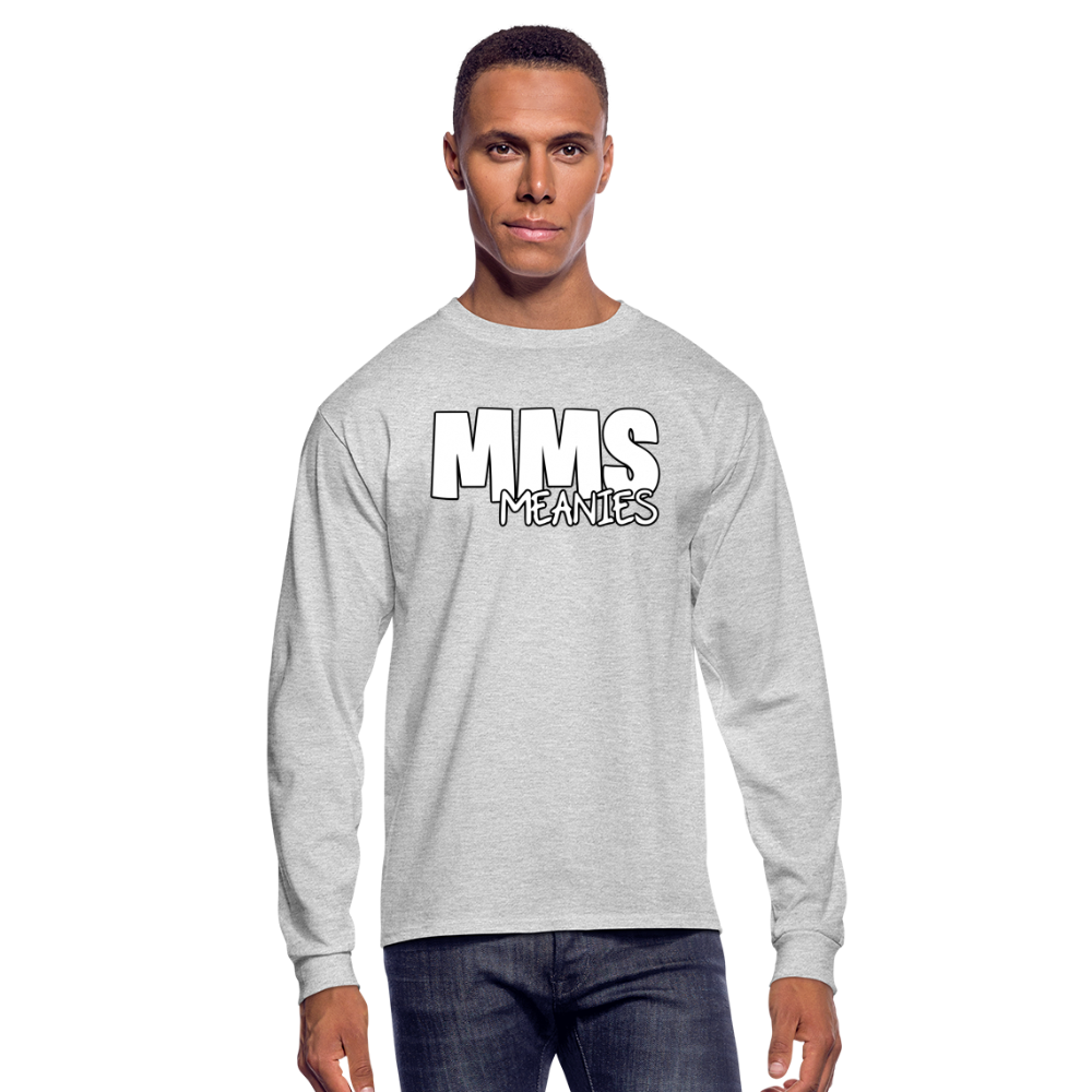 MMS Meanies - LongSleeve Adult Shirt Unisex - heather gray