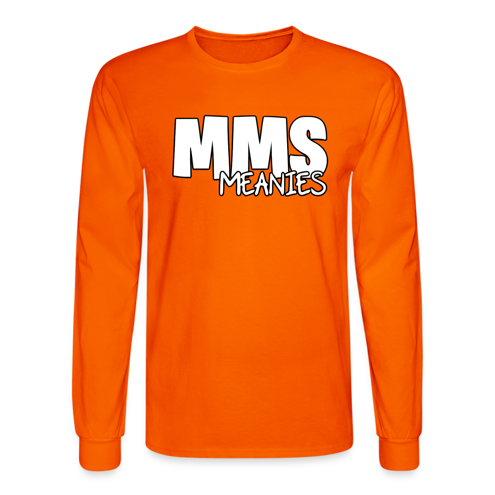 MMS Meanies - LongSleeve Adult Shirt Unisex - orange