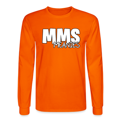 MMS Meanies - LongSleeve Adult Shirt Unisex - orange