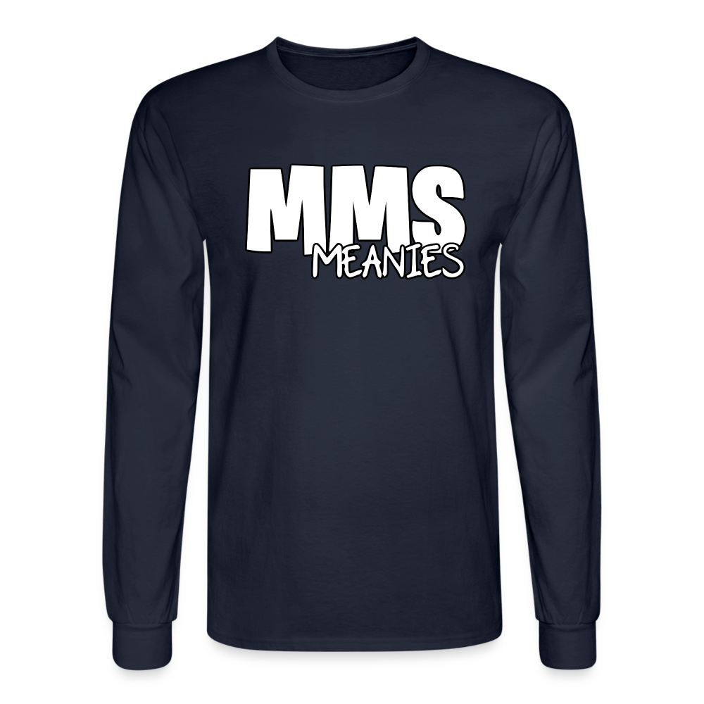 MMS Meanies - LongSleeve Adult Shirt Unisex - navy