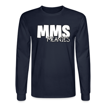 MMS Meanies - LongSleeve Adult Shirt Unisex - navy