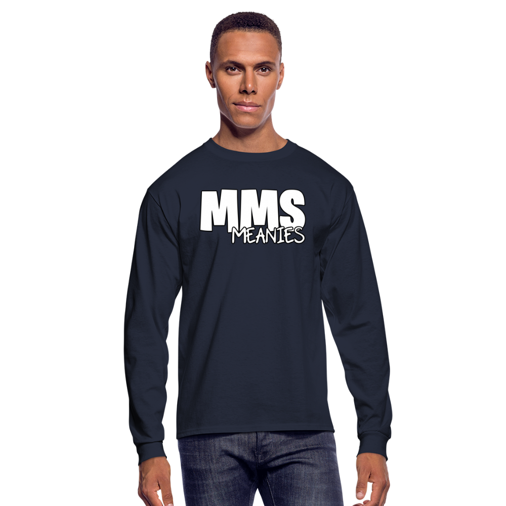 MMS Meanies - LongSleeve Adult Shirt Unisex - navy