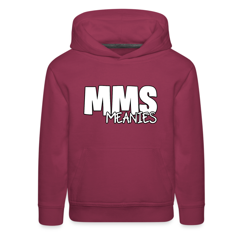 MMS Meanies - Youth Premium Hoodie - burgundy