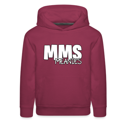 MMS Meanies - Youth Premium Hoodie - burgundy