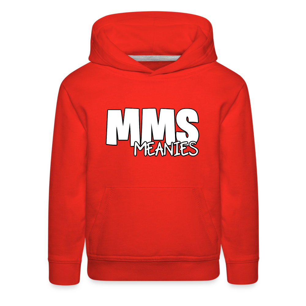 MMS Meanies - Youth Premium Hoodie - red