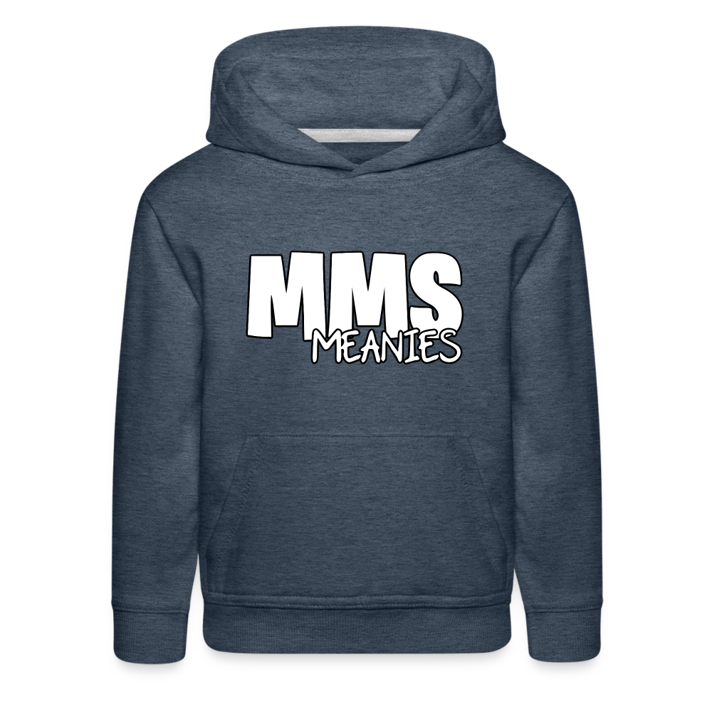 MMS Meanies - Youth Premium Hoodie - heather denim