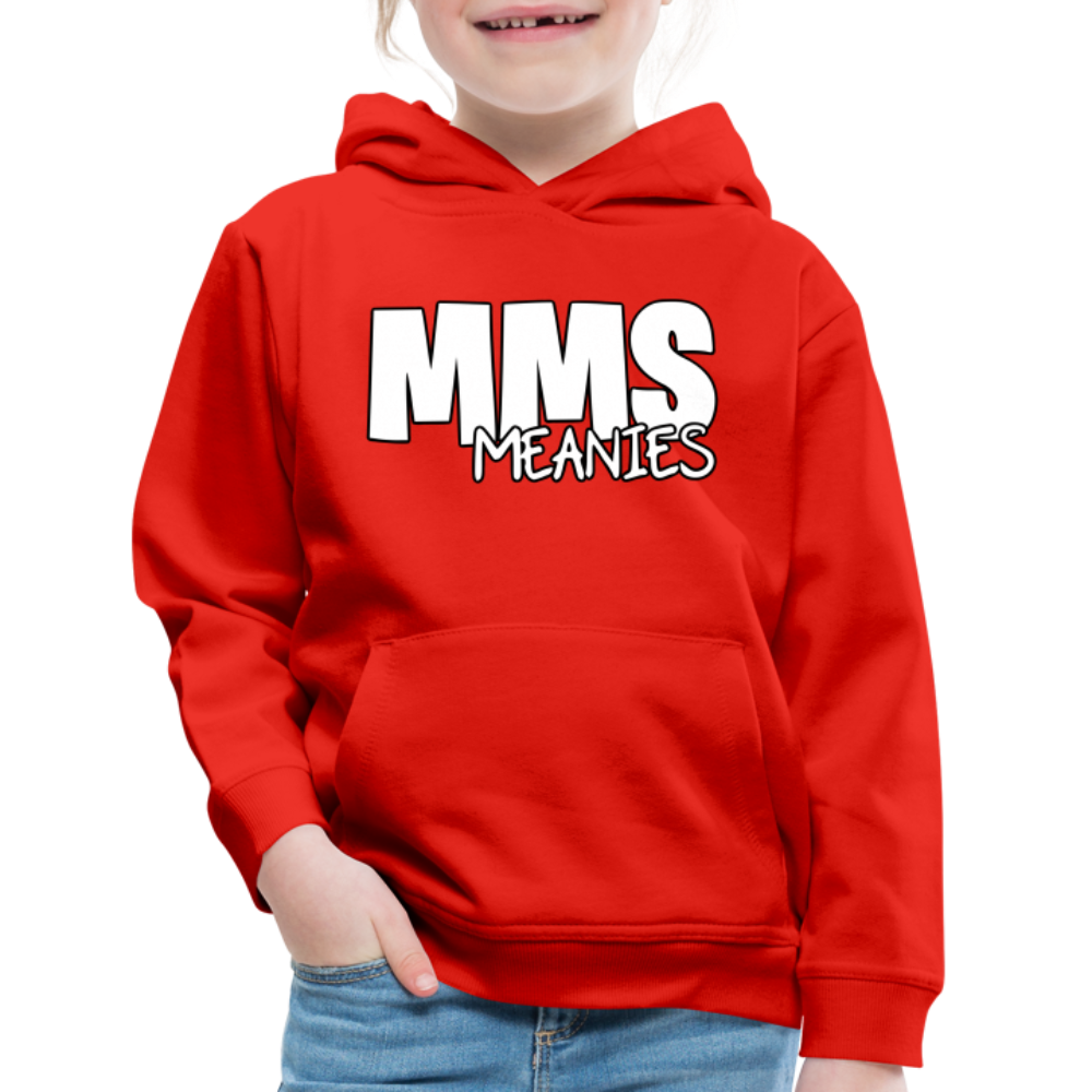 MMS Meanies - Youth Hoodie - red