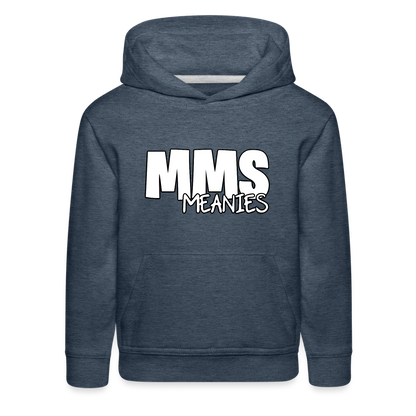 MMS Meanies - Youth Hoodie - heather denim