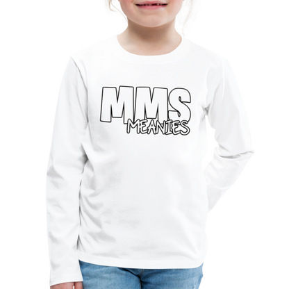 MMS MEANIES | Youth Long Sleeve Tee - white