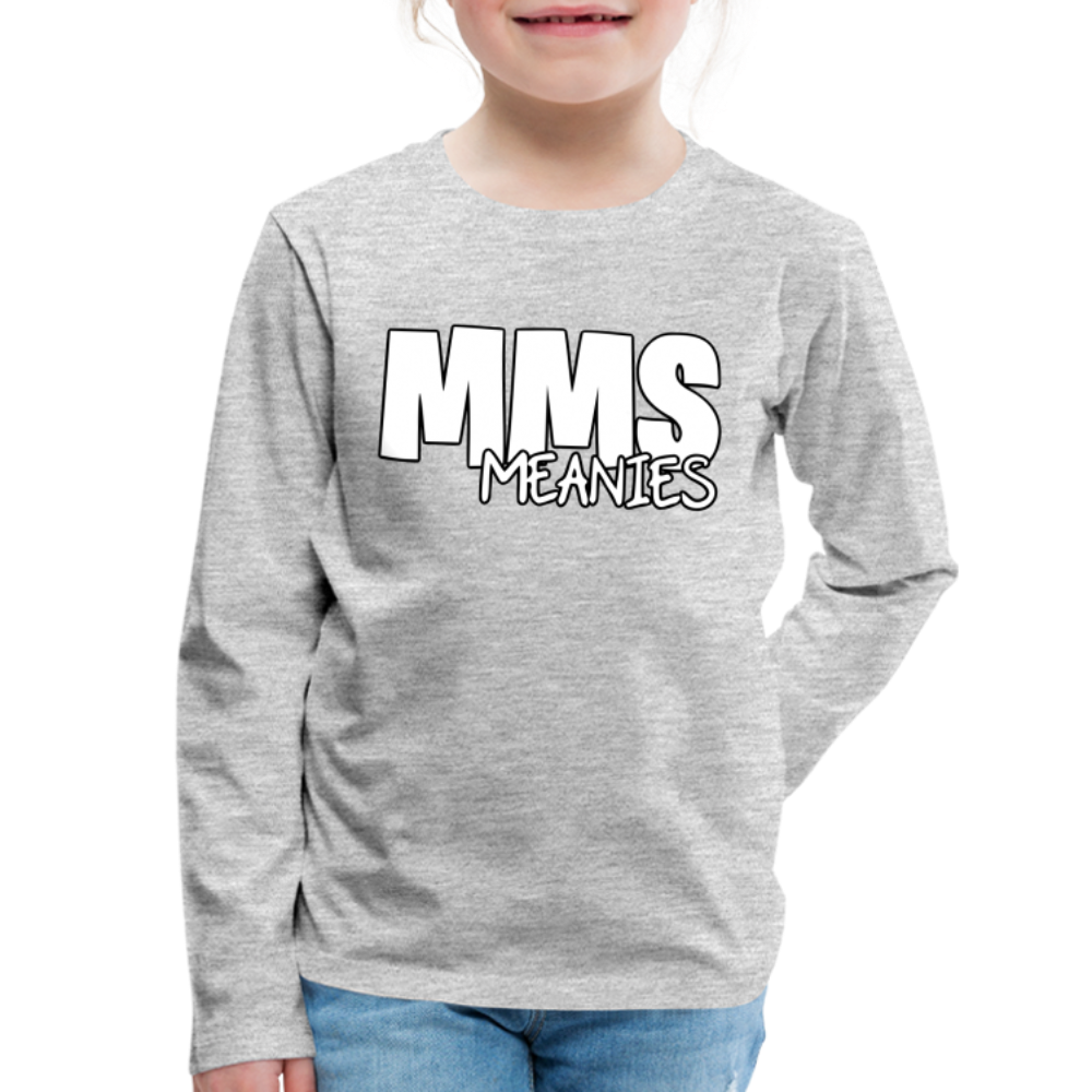 MMS MEANIES | Youth Long Sleeve Tee - heather gray