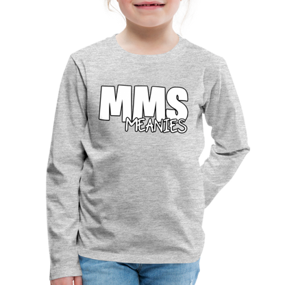 MMS MEANIES | Youth Long Sleeve Tee - heather gray