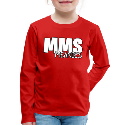 MMS MEANIES | Youth Long Sleeve Tee - red