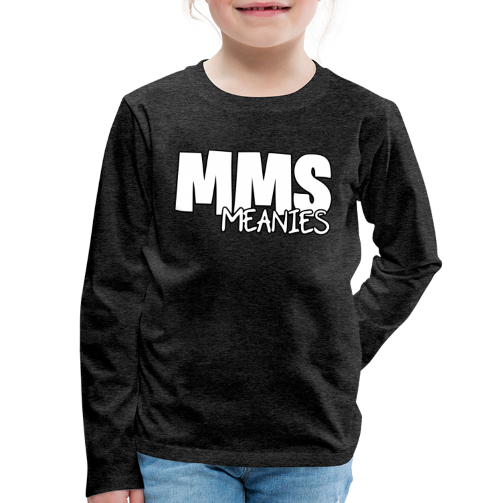 MMS MEANIES | Youth Long Sleeve Tee - charcoal grey