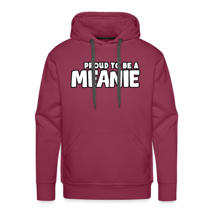 PROUD TO BE A MEANIE - Adult Unisex Hoodie - burgundy