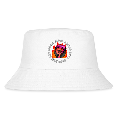 Mean Mom SQUAD Est. 2022 - Kid's Bucket Hat - white