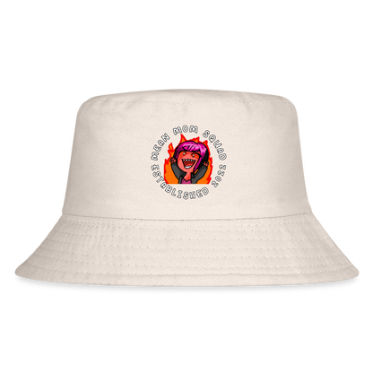 Mean Mom SQUAD Est. 2022 - Kid's Bucket Hat - Natural