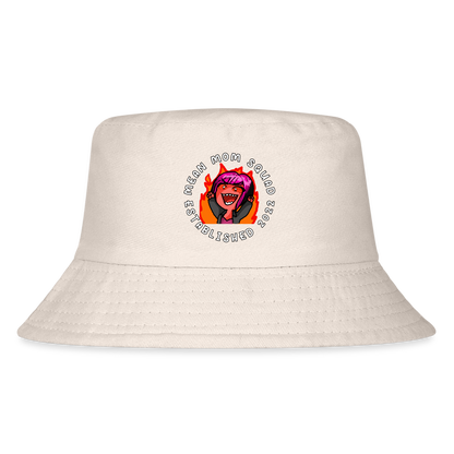 Mean Mom SQUAD Est. 2022 - Kid's Bucket Hat - Natural