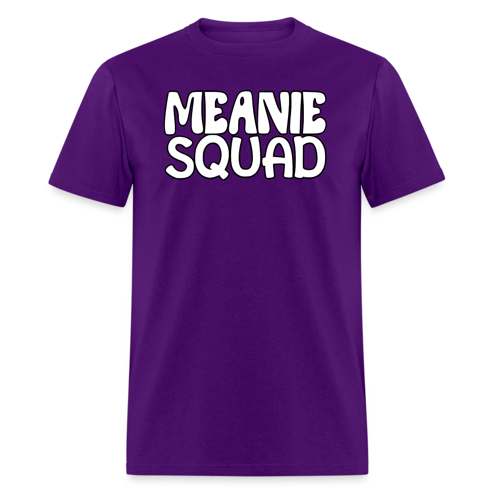 MEANIE SQUAD - Adult T-Shirt - purple