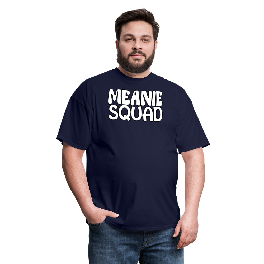 MEANIE SQUAD - Adult T-Shirt - navy