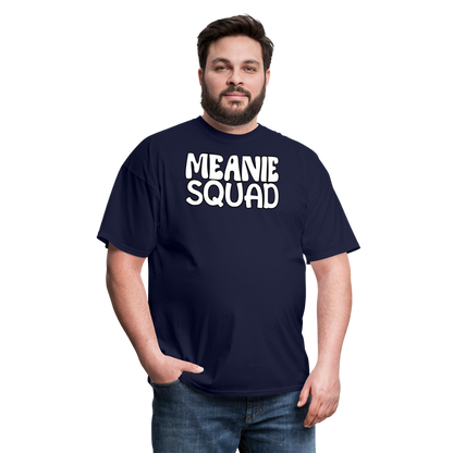 MEANIE SQUAD - Adult T-Shirt - navy