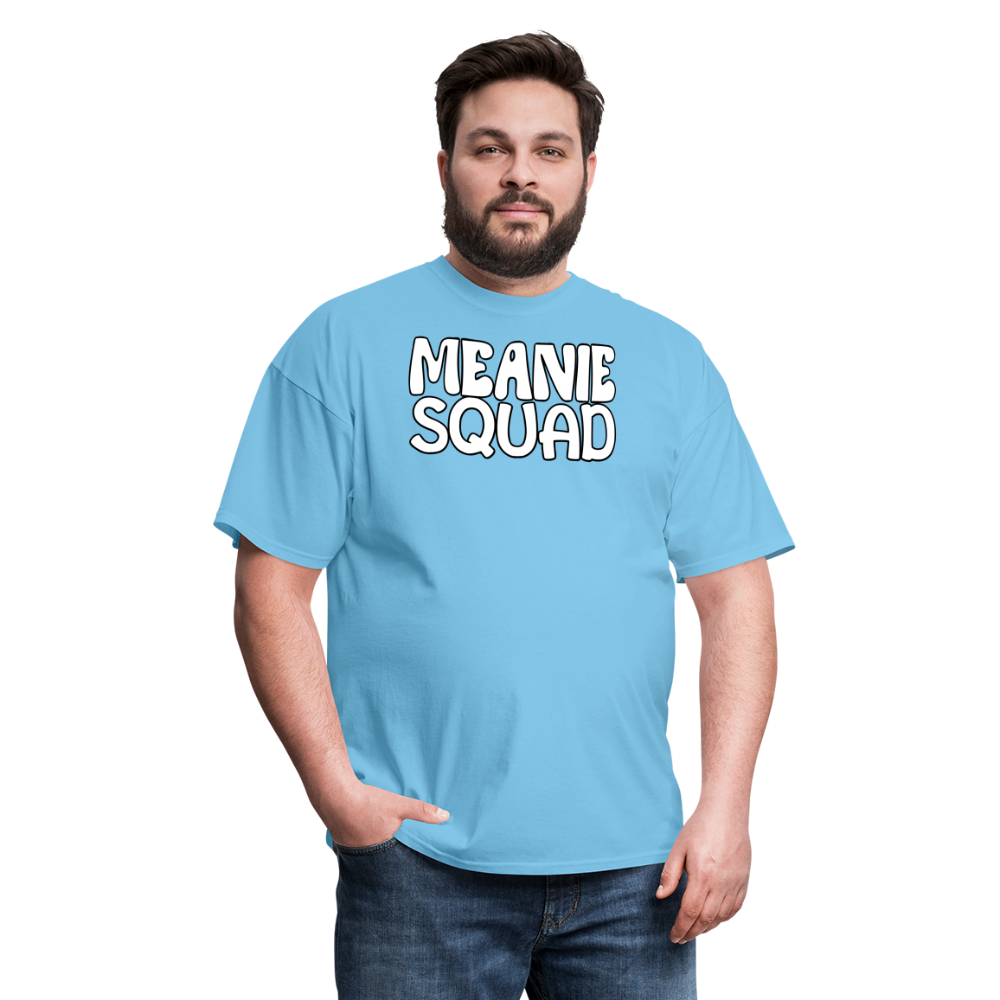 MEANIE SQUAD - Adult T-Shirt - aquatic blue