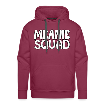 Meanie SQUAD - Adult Hoodie - burgundy