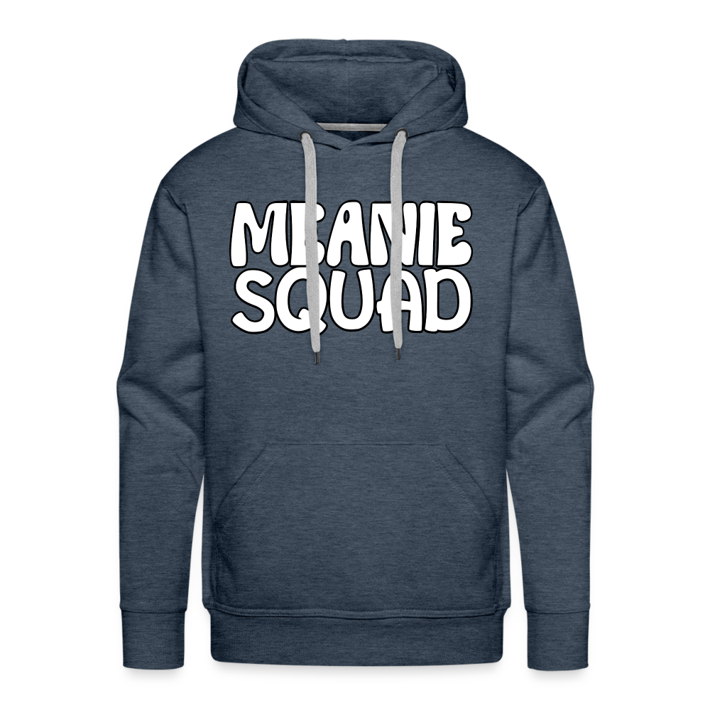 Meanie SQUAD - Adult Hoodie - heather denim