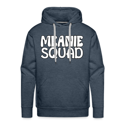 Meanie SQUAD - Adult Hoodie - heather denim