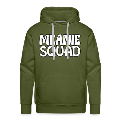 Meanie SQUAD - Adult Hoodie - olive green