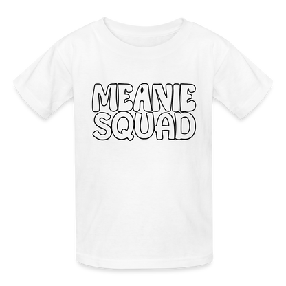 Meanie SQUAD - Youth T-shirt - white